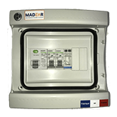 Coffret AC monophasé 3-4kW (C20) avec parafoudre