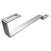 Crochet de toit pour tuile plate