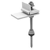 Vis double filetage 10x200 pour charpente bois